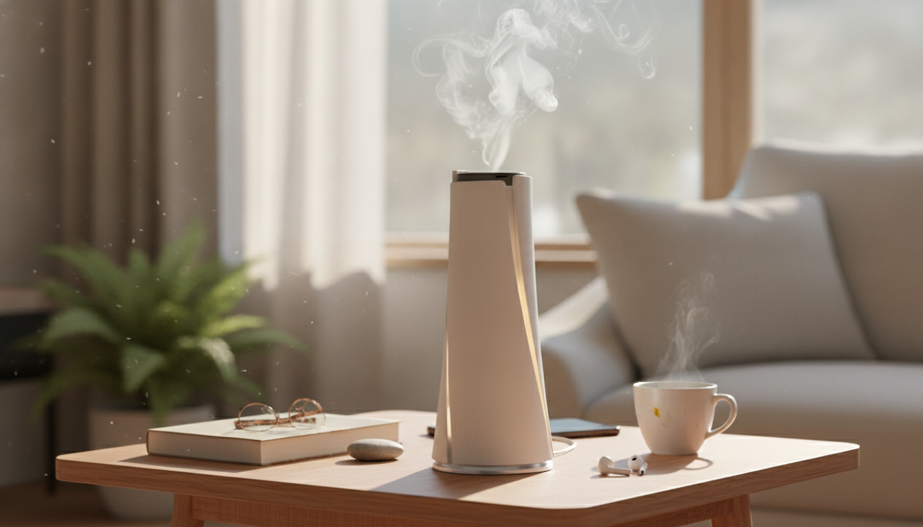 100ML Rechargeable Bluetooth Diffuser: Quiet & Stylish