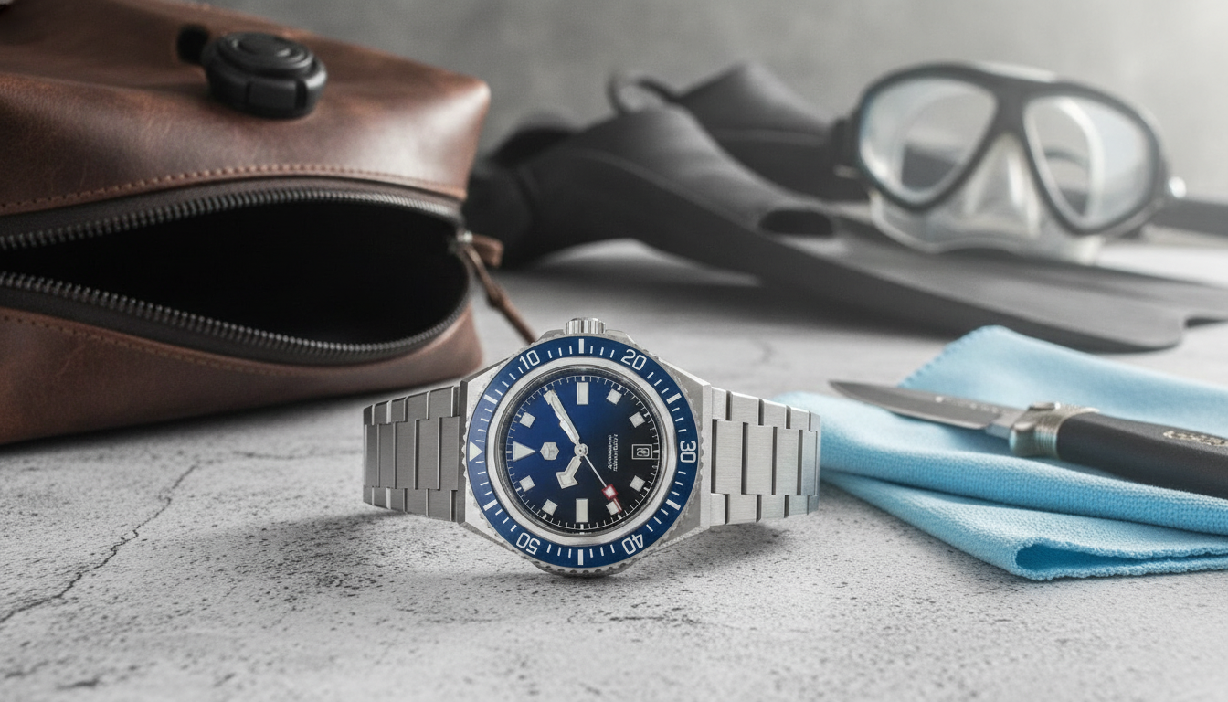 41mm Automatic Dive Watch: Sapphire Crystal, 200M WR