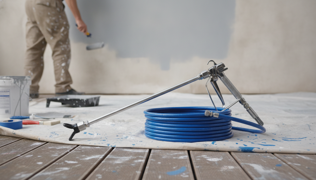 Airless Spray Gun, Hose & Extension Rod Kit Guide