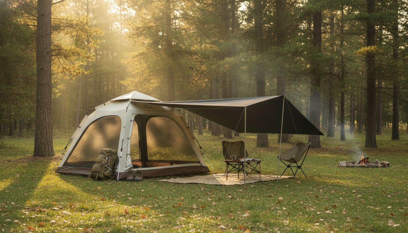 Fast Setup 3–4 Person Automatic Tent: Waterproof Comfort